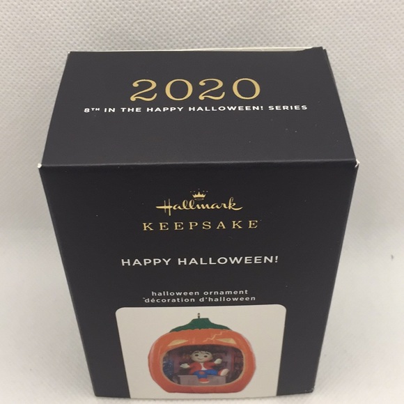 2020 Hallmark Keepsake Happy Halloween Ornament Monster Inside Pumpkin 8… - Picture 6 of 9